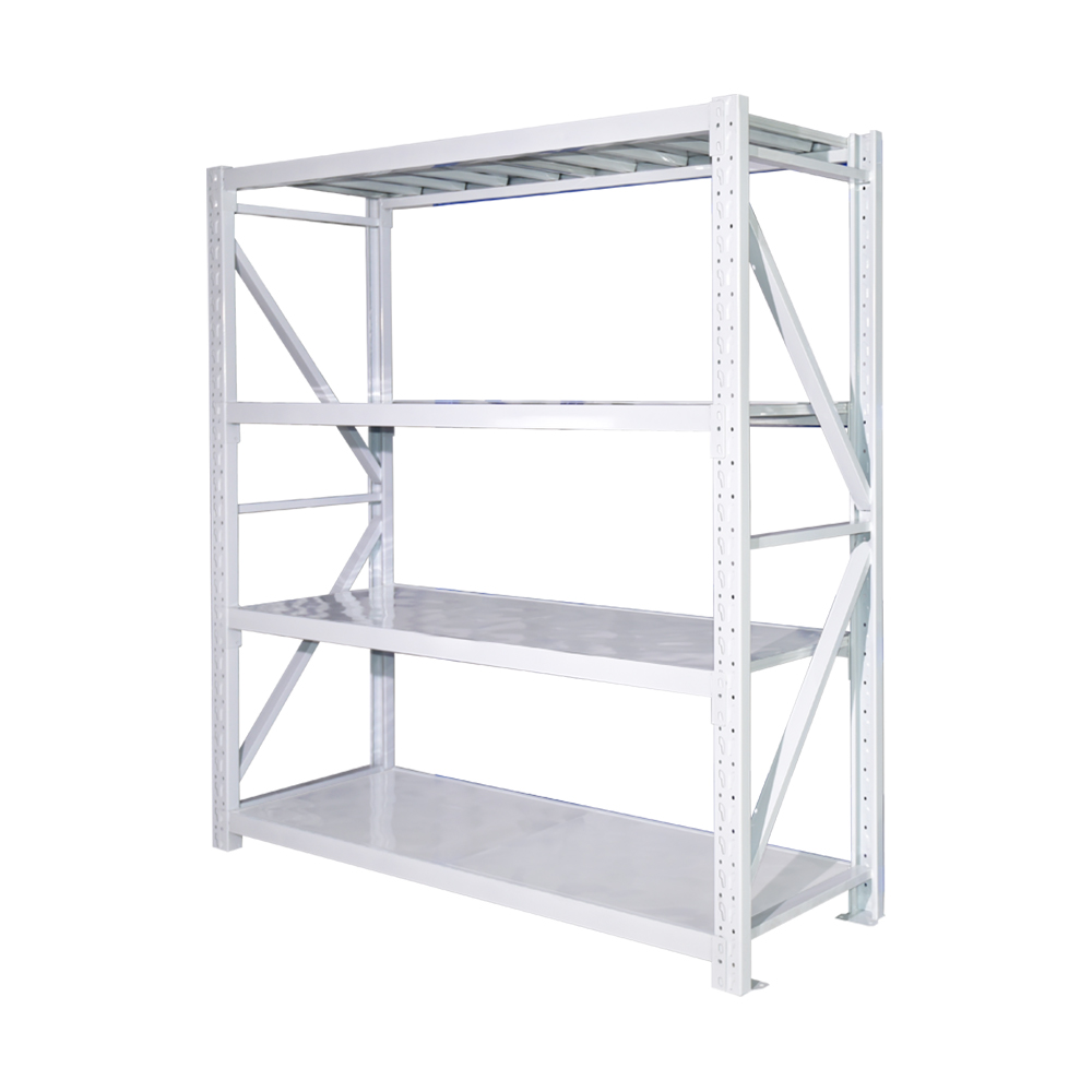 Medium-Duty Anti-Rust Steel Stacking Shelves for Factory & Warehouse Use